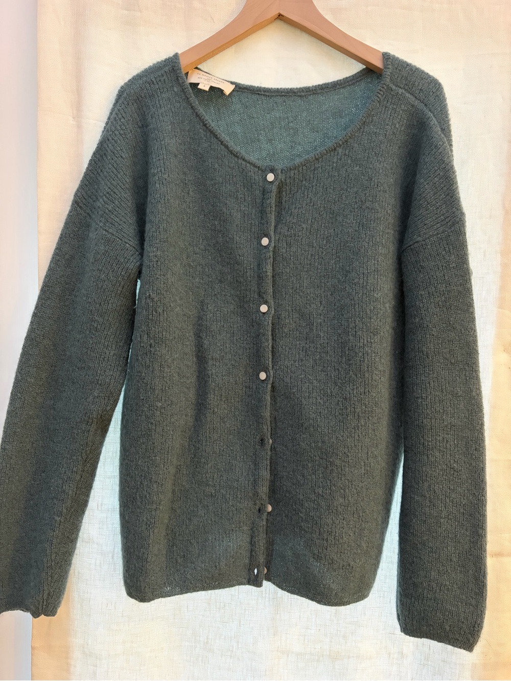 Sezane Gaspard Sweater in Sage